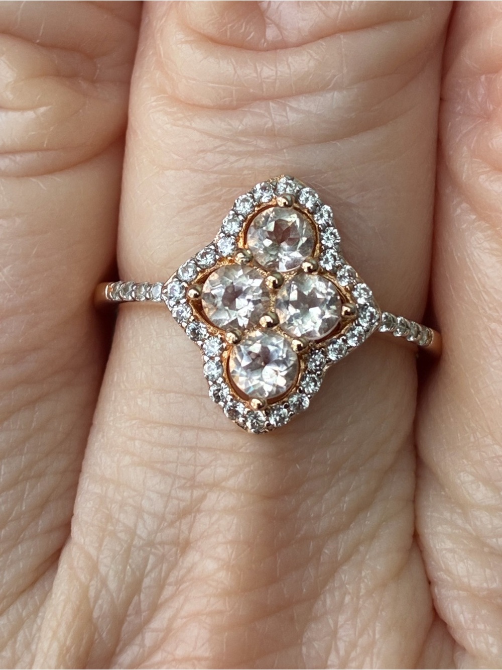 JTV Morganite Ring